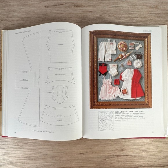 Dolls' House Needlecrafts Book Over 250 Projects in 1/12 Scale by Venus Dodge - Picture 7 of 10